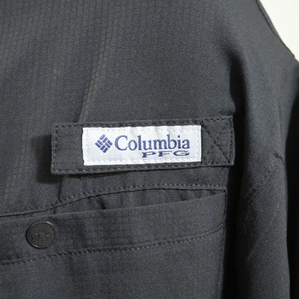 Columbia PFG Fishing Shirt Men XLT NEW Regular Black Alabama Crimson Tide XT7417 - Picture 6 of 16